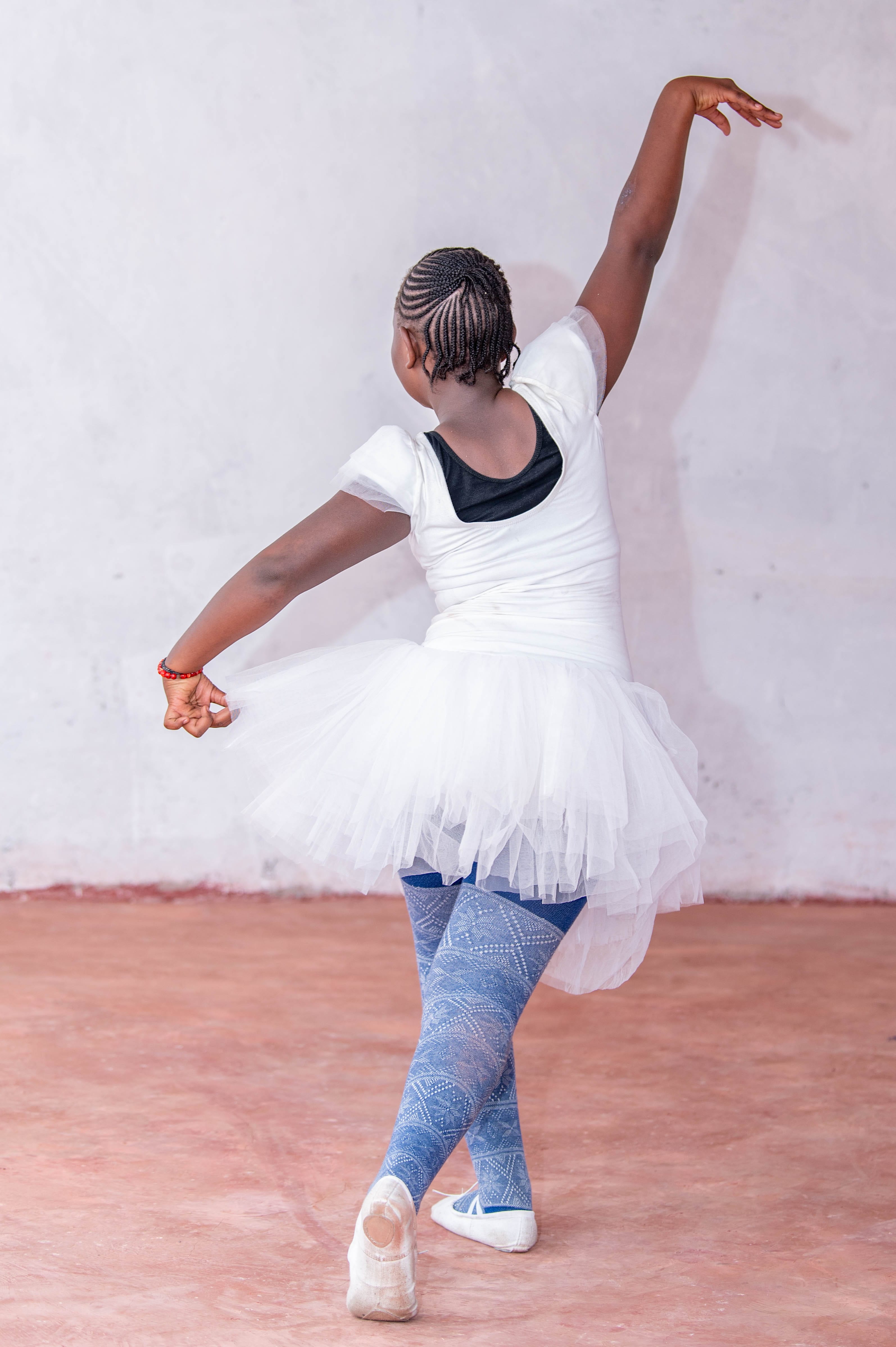 Pupil performing in a creative arts session